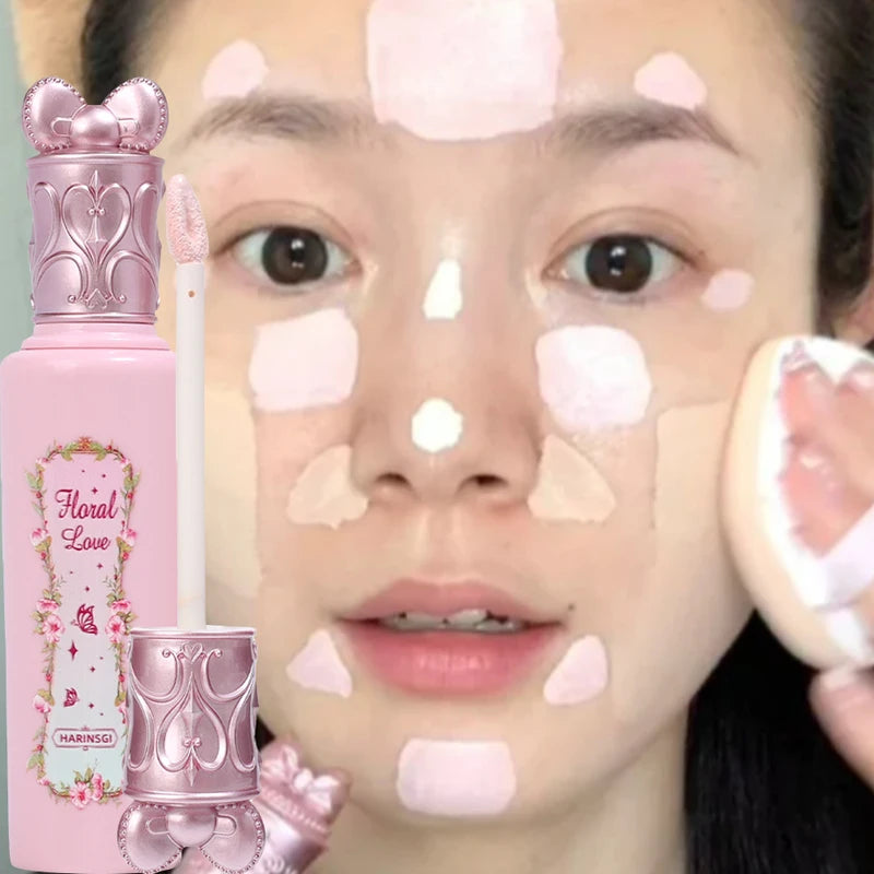 Moisturizing Waterproof Liquid Concealer Stick for Face & Acne Cover - Brightening & Long-Lasting