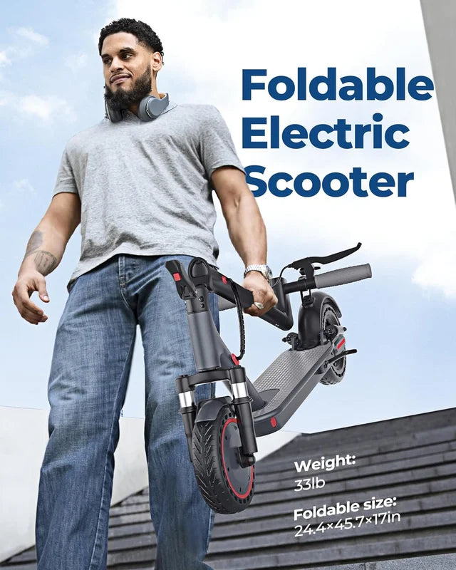 Electric Scooter AP07 10.5Ah 19mph Max Range 23 Miles Double Shock Absorption