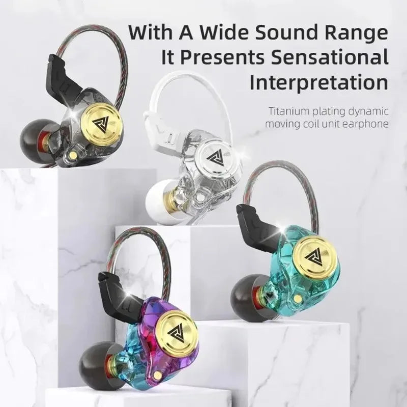 Wireless Earphones with Microphone - HiFi Music, Noise Cancelling, Sport & Gaming Earbuds