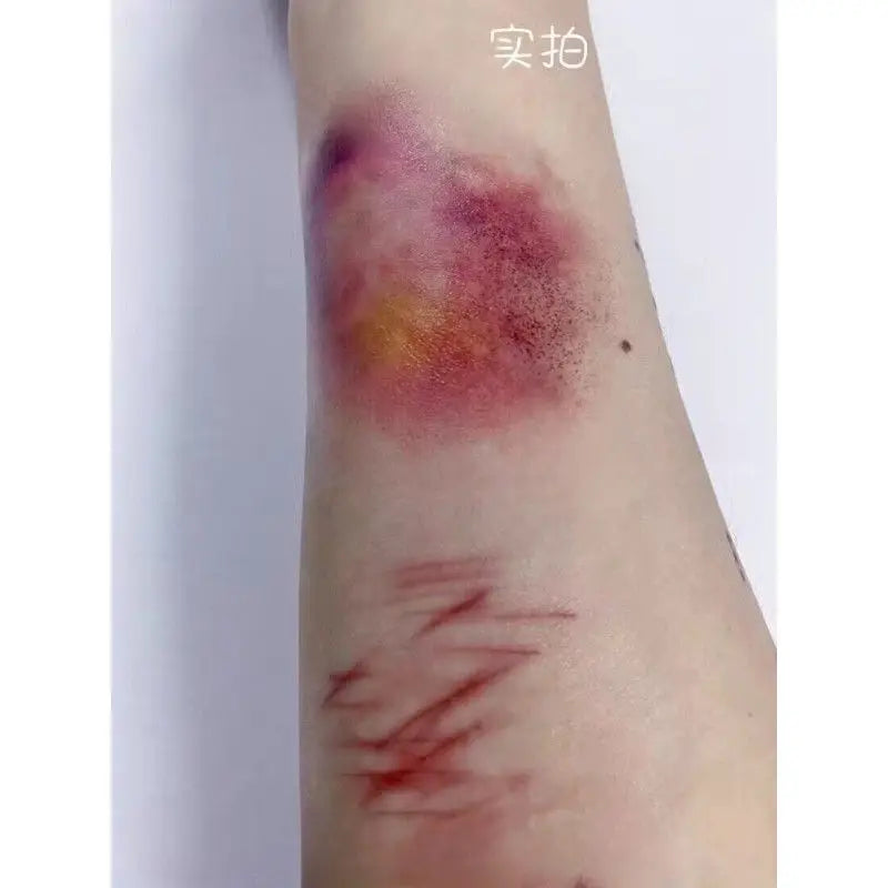 Halloween Wound Bruising Temporary Tattoos for Arm Cosplay Waterproof Fake Tattoo Stickers
