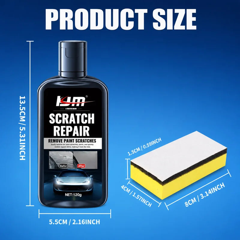 Car Scratch Remover for Auto Body Paint - Polishing Compound & Repair Paste