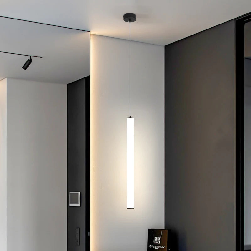 Minimalist LED Pendant Light Fixture for Living Room & Bedroom Ceiling