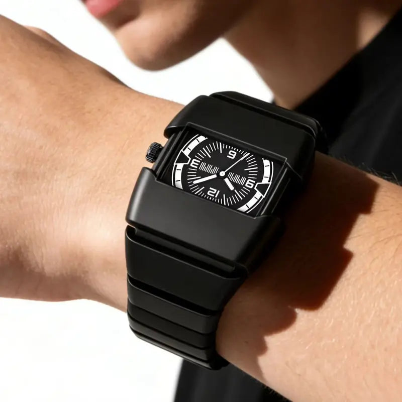 Men's Digital Watch Minimalist Electronic Wristwatch Casual Daily Gift