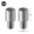 Titanium Piercing Extension Rod Set for Body Jewelry Lip Tongue Belly Earring