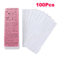 Hair Removal Wax Strips Pack - Nonwoven Pre-Cut Depilatory Paper for Legs Arms & Body