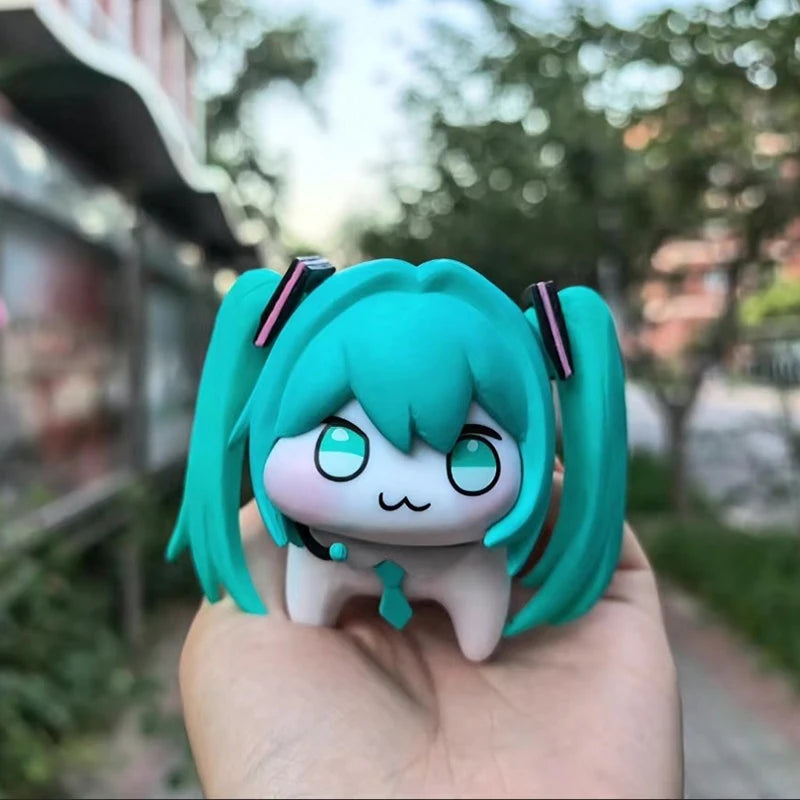 7cm Anime Action Figures - Hatsune Miku PVC Model Toys for Desktop & Gifts
