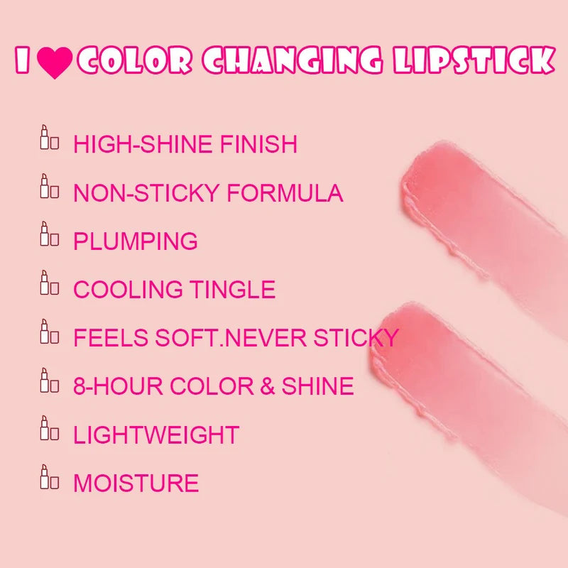 Moisturizing Temperature-Change Lip Balm Set with Custom Logo - Long-Lasting & Nutritious