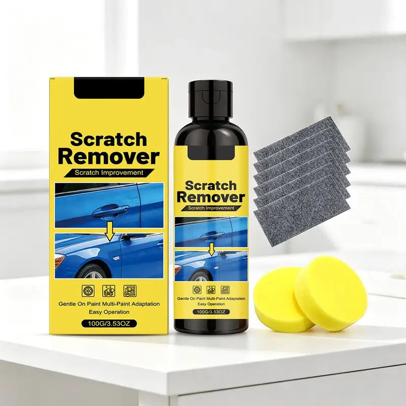 Car Scratch Remover Kit for Auto Paint Touch-Up and Polishing