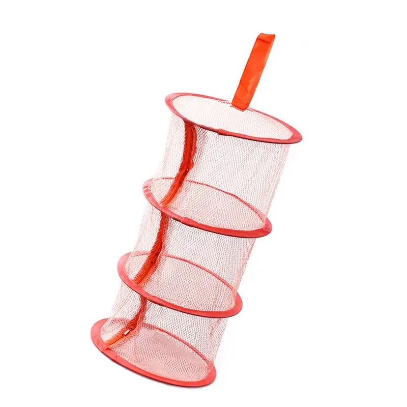 Zipper Bra Drying Basket 3-Layer Mesh Hanging Drying Rack for Lingerie