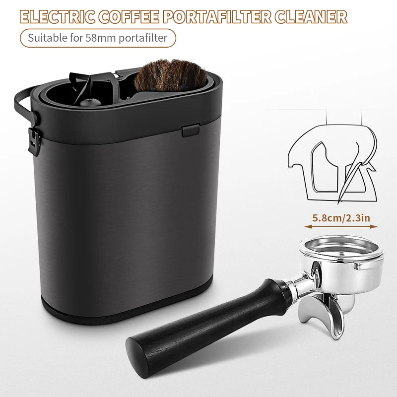 Coffee Portafilter Brush Head Replacement Scrapers 51/53/58mm for Automatic Coffee Machines