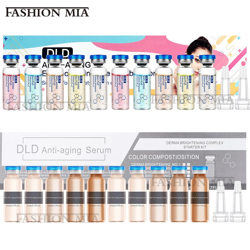 BB Cream Glow Serum Skincare Kit - Moisturizing Foundation & Niacinamide