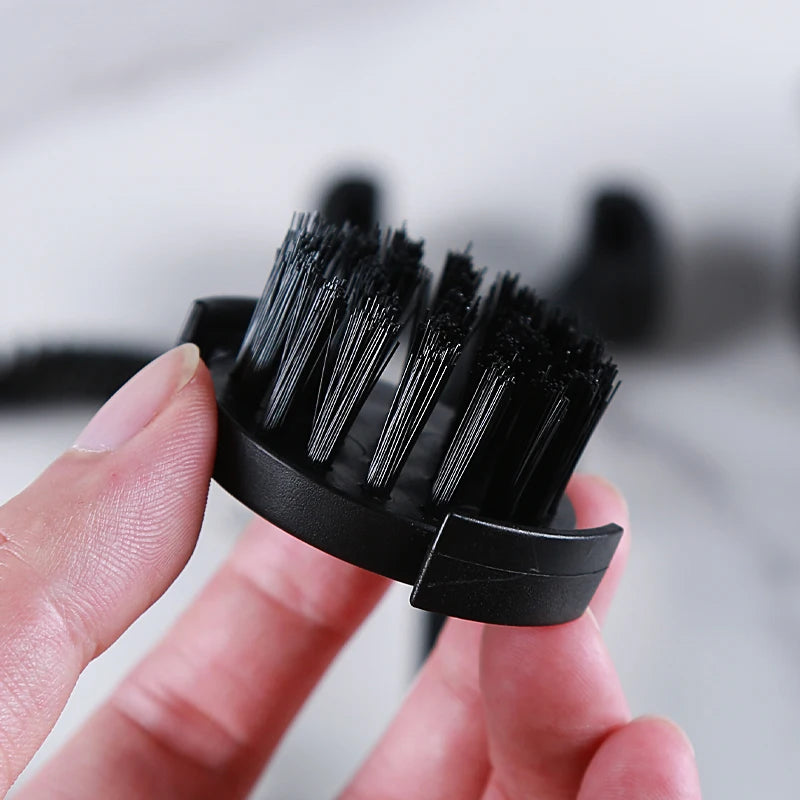 Coffee Machine Brush Cleaner for Espresso Group Head Cleaning - Multi-Color