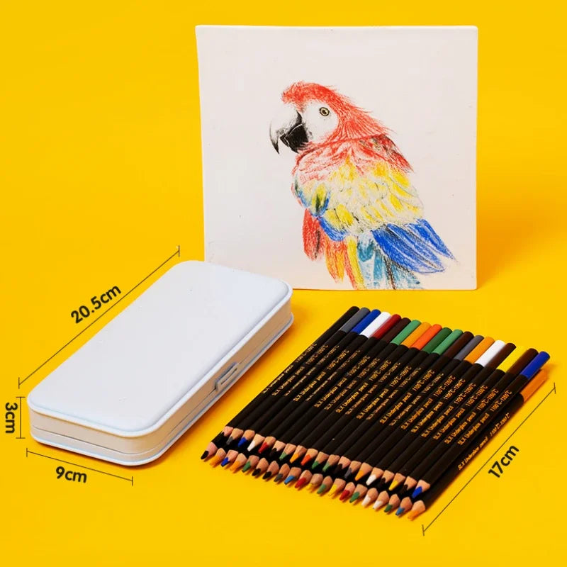 Pottery Underglaze Color Pencil Set - 12 Colors for Ceramic Painting, Oil-Based Glaze Powder