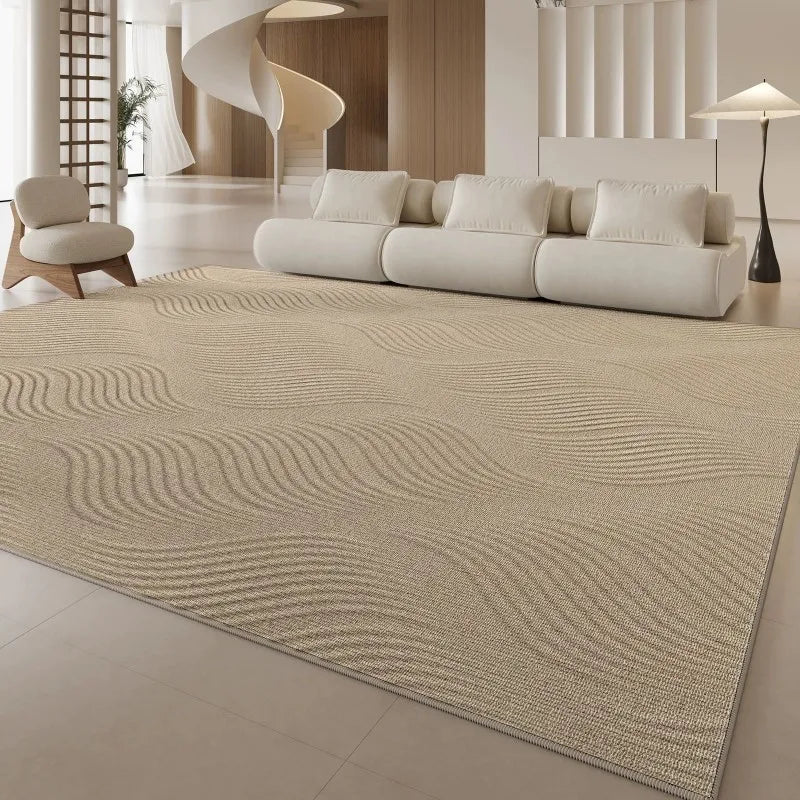 Non-Slip Washable Area Rug with Patchwork Design for Living Room and Home Decor