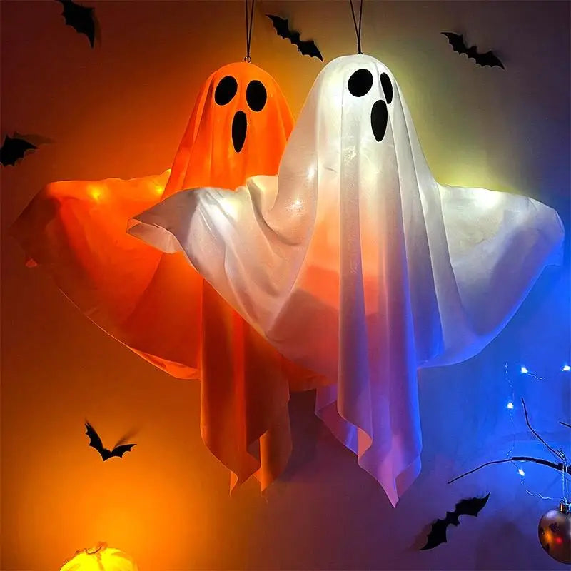 Halloween Party LED Ghost Decoration Light - Indoor Outdoor Haunted House Prop