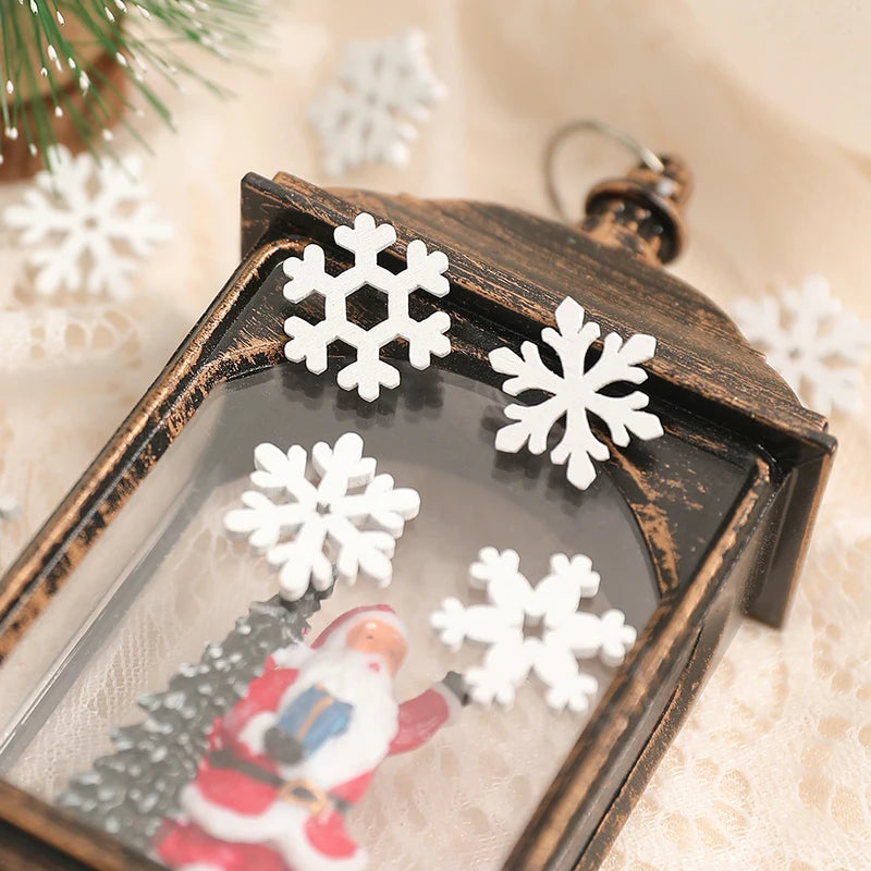 Wooden Snowflakes Christmas Ornaments DIY Craft Decor Set - 50 or 100 pcs
