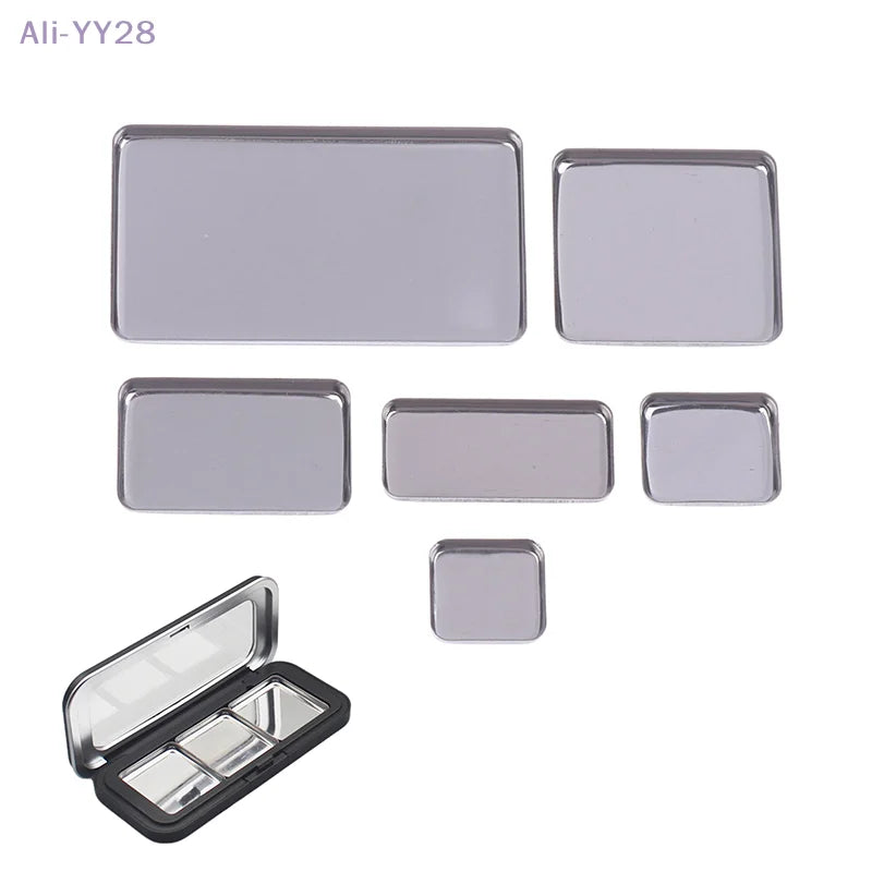 Magnetic Makeup Palettes Empty Eyeshadow Pans Set for DIY Cosmetics - 5 or 10 Pieces