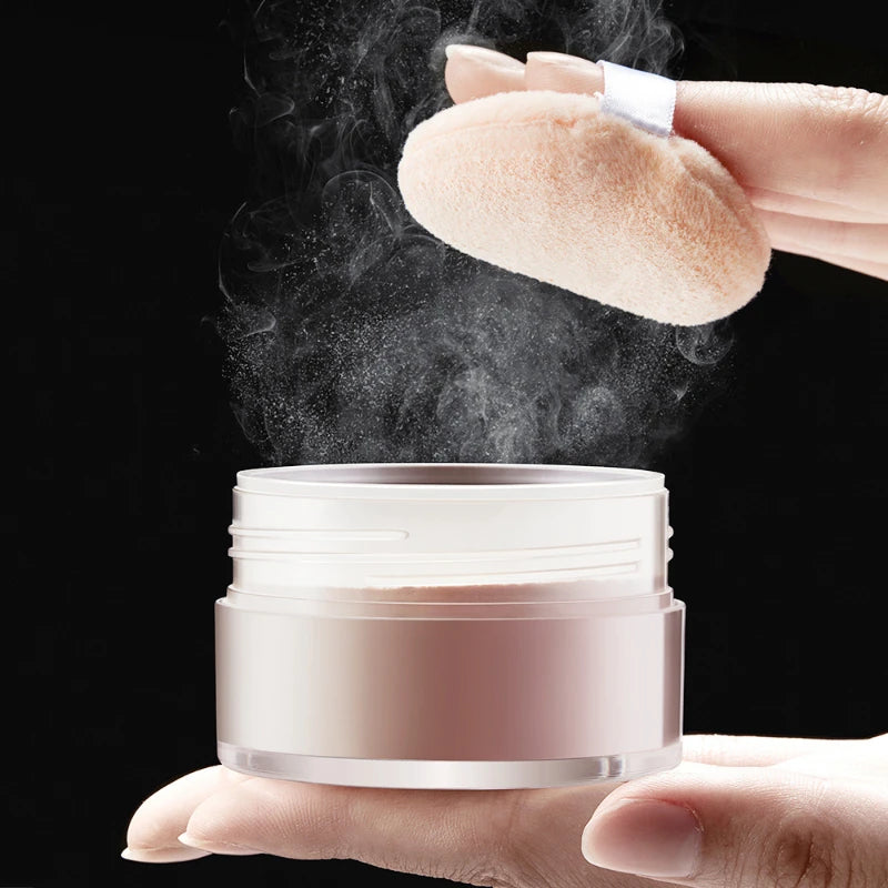 Hydrating Flawless Setting Powder - Natural Nude Finish Oil Control Face Makeup