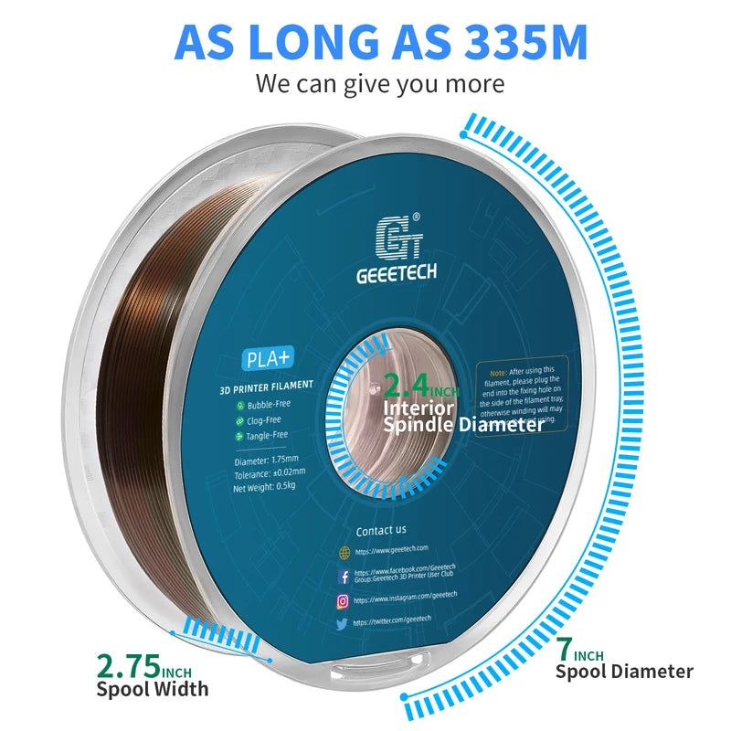 Silk PLA 3D Printer Filament 10kg Spool - Eco-Friendly, Biodegradable, 1.75mm