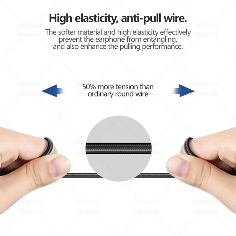 Type C Wired Earphones for Samsung Galaxy & A Series - 3.5mm Headphones