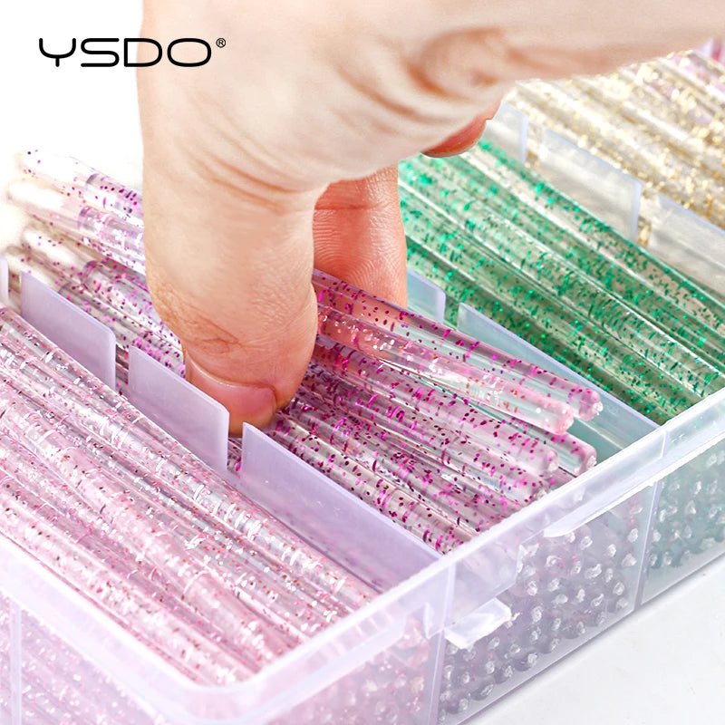 300Pcs Makeup Brush Set with Case - Eyeliner, Lip, Eyeshadow & Lash Applicators