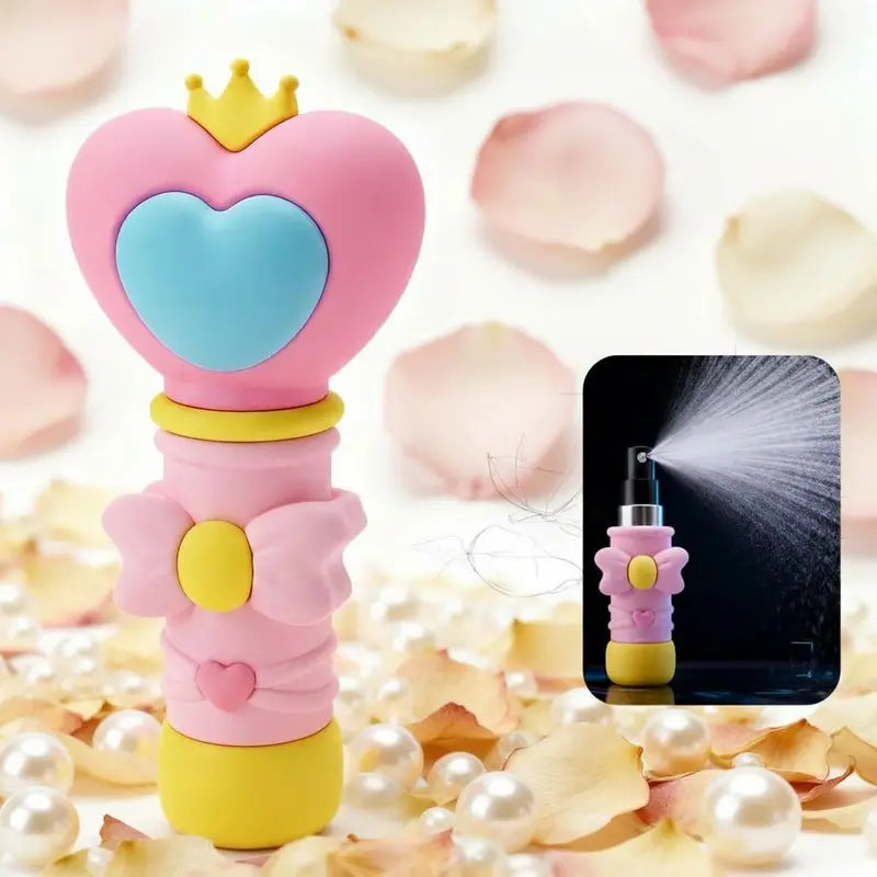 Refillable 5ml Perfume Spray Bottle with Fine Mist for Travel & Fragrance Storage