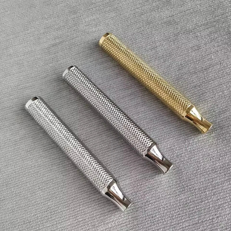 Stainless Steel Safety Razor Handle - Heavy Duty & Rust Resistant
