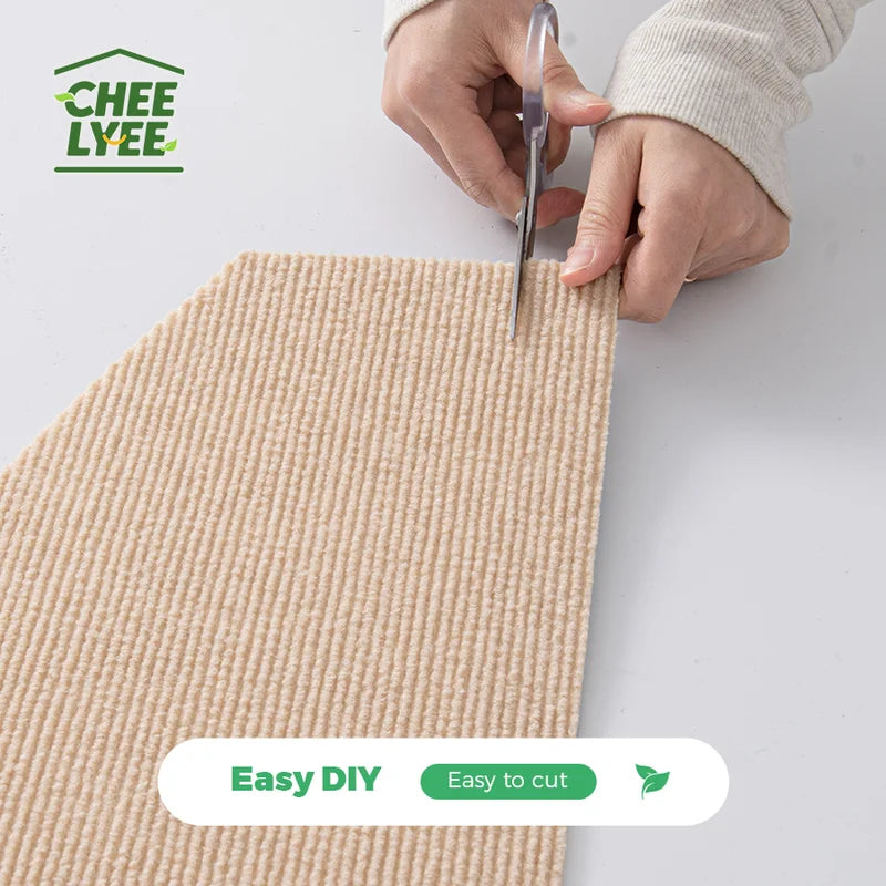 Self-Adhesive Stair Mats Set - Non-Slip Anti-Fall Floor Protectors for Indoor Use