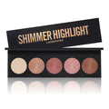 All-in-One Highlighting and Contouring Makeup Palette - 5 Natural Shades