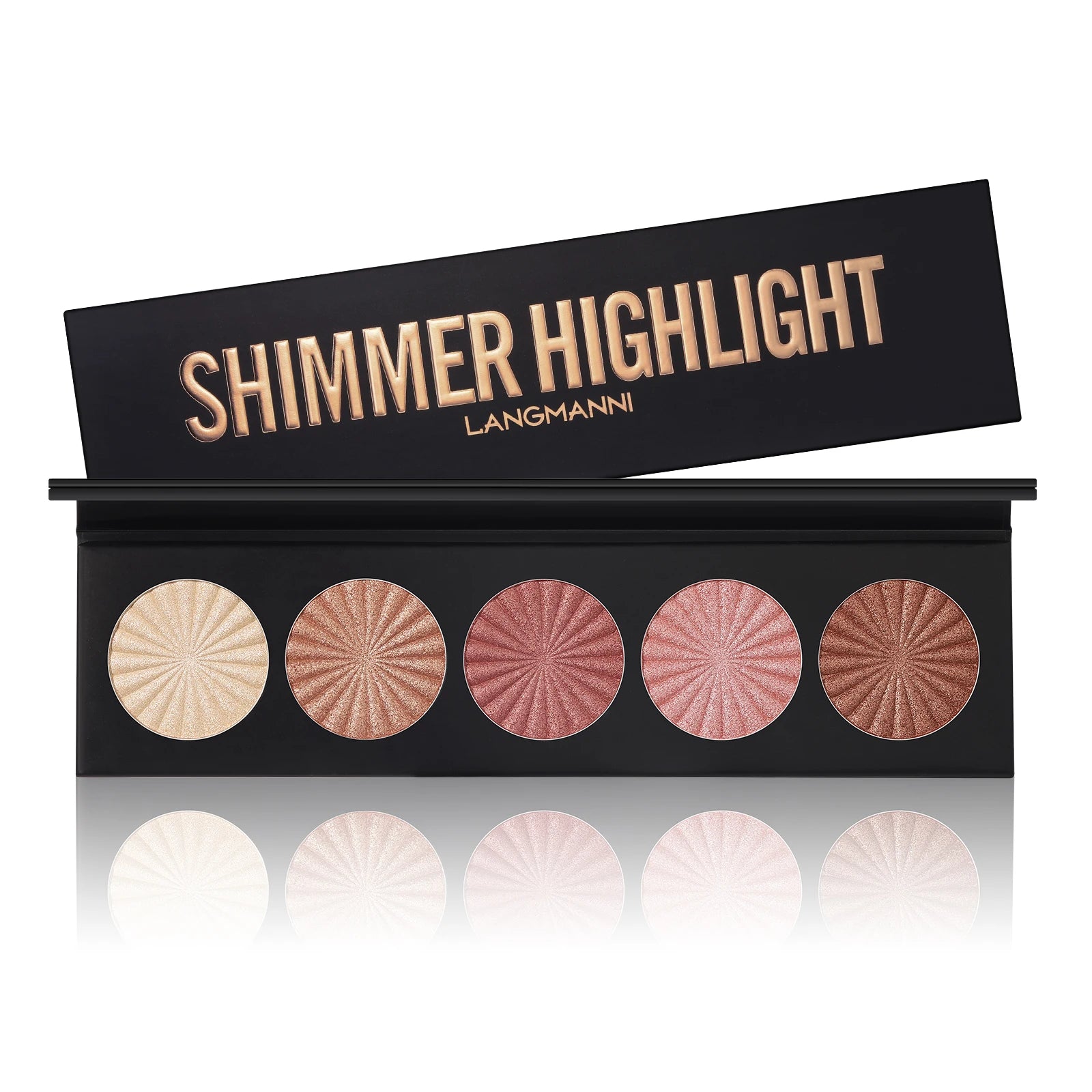 All-in-One Highlighting and Contouring Makeup Palette - 5 Natural Shades