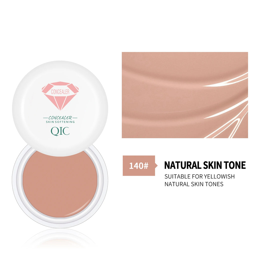 Waterproof & Sweatproof Concealer Cream for Tattoo Coverage - Long-Lasting Natural Finish