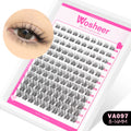 DIY Eyelash Cluster Kit with Bond & Seal - Natural Lash Extensions Set