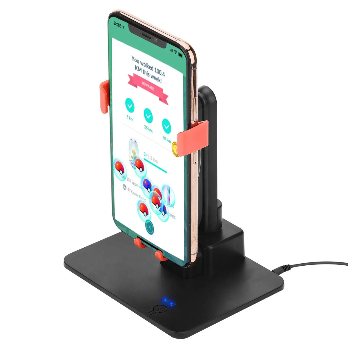 Adjustable Phone Swing Device for Egg Hatching and Pokemon Go Rewards
