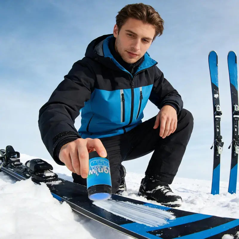70g All-Temperature Ski and Snowboard Wax for Fast Glide & Easy Application