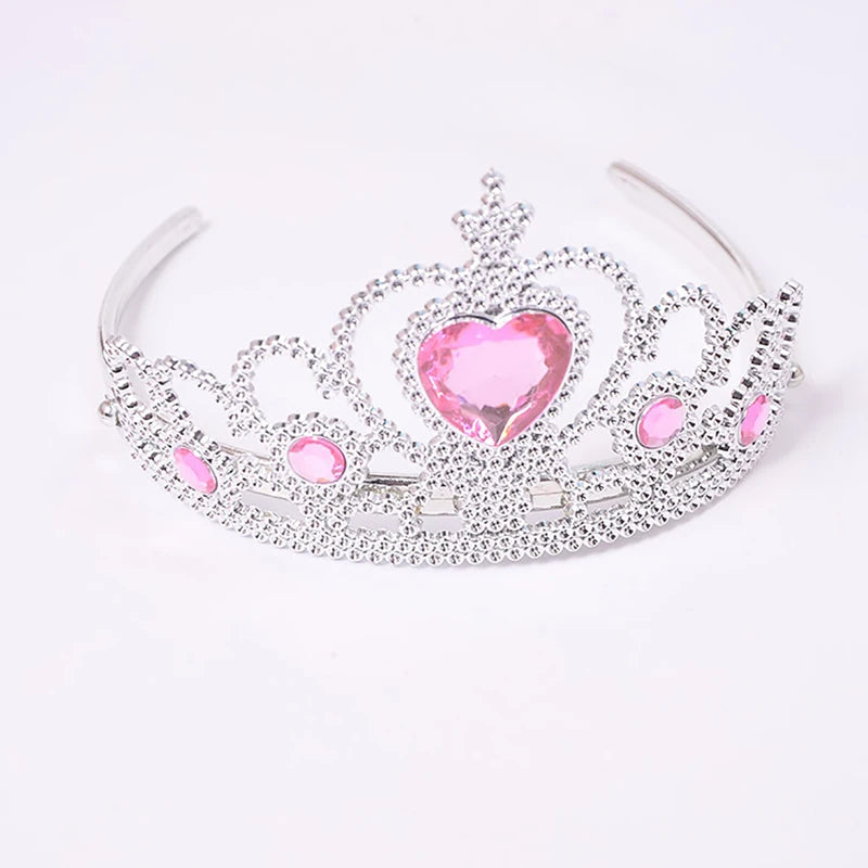 Princess Crown Hairbands for Girls Heart Tiara Headbands Hair Accessories