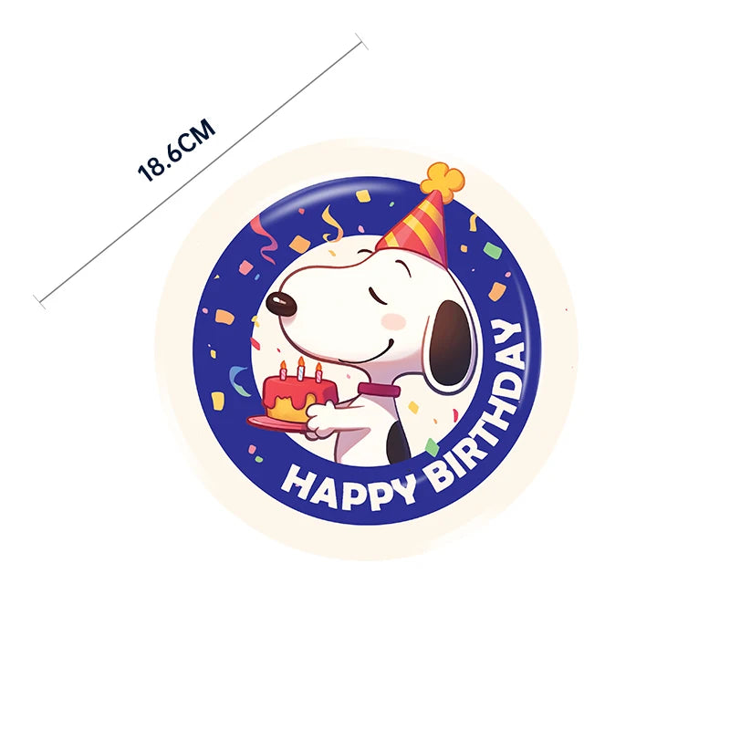 Party Decorations Set for Birthdays and Events – Includes Plates, Banners, Cake Toppers & More