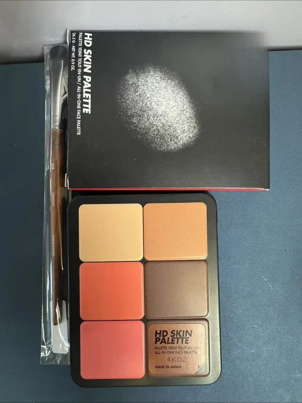 12-Color Makeup Face Palette - Foundation, Blush & Concealer Essentials