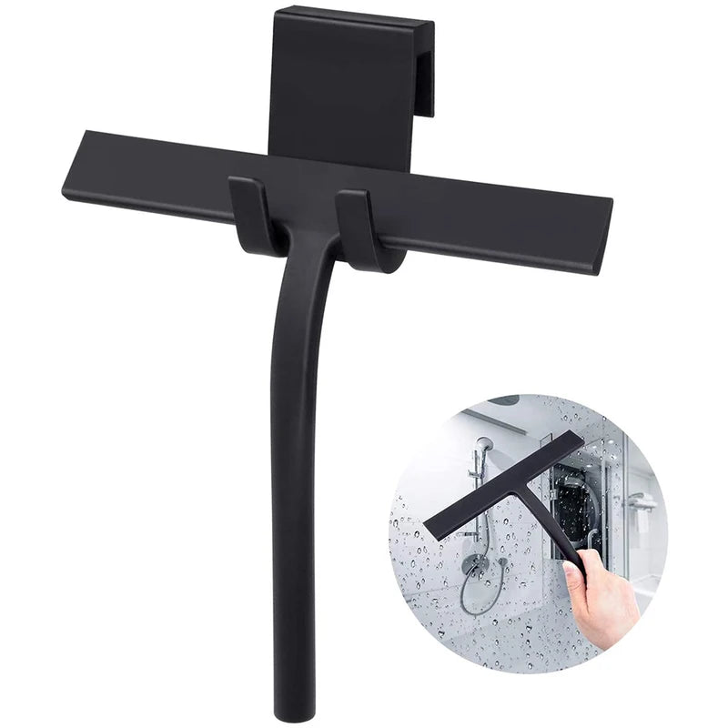 Bathroom Shower Squeegee Glass Cleaner Wiper Silicone Blade for Bathroom Accessories