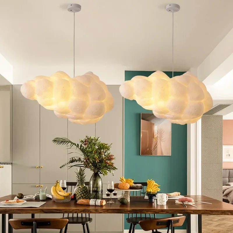 Modern Nordic Cloud Pendant Light for Living Room, Kids Room, Restaurant - Multiple Styles