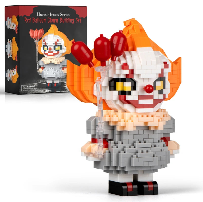 Halloween Building Blocks Set - Creative Horror Scenes for Kids & Adults