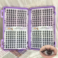 Eyelash Clusters 320pcs 13mm Slim Korean Style Reusable False Eyelashes for Beginners