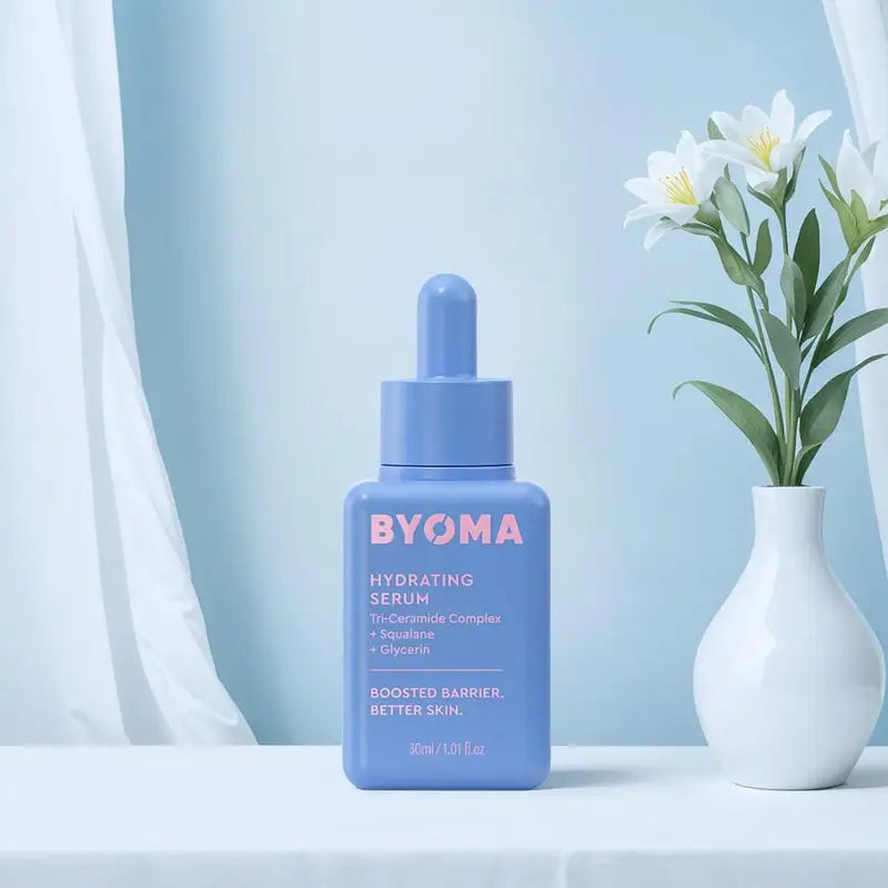 Hydrating Facial Serum with Tri-Ceramide & Peptides - Deep Skin Repair & Moisturization
