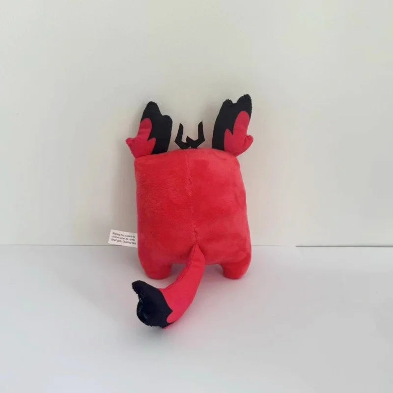 45cm Hazbin Hotel Cat Alastor Plush Doll Cartoon Soft Pillow for Decor & Gifts