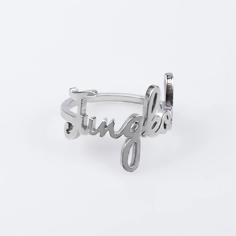 Women’s Kpop Member Rings Set - Unisex Fashion Jewelry, Multiple Sizes