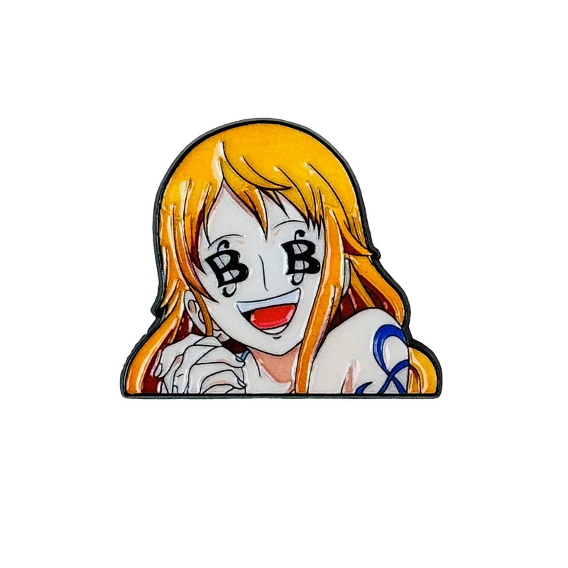 Anime One Piece Brooch Enamel Pin for Clothes & Backpacks - Cute Badge