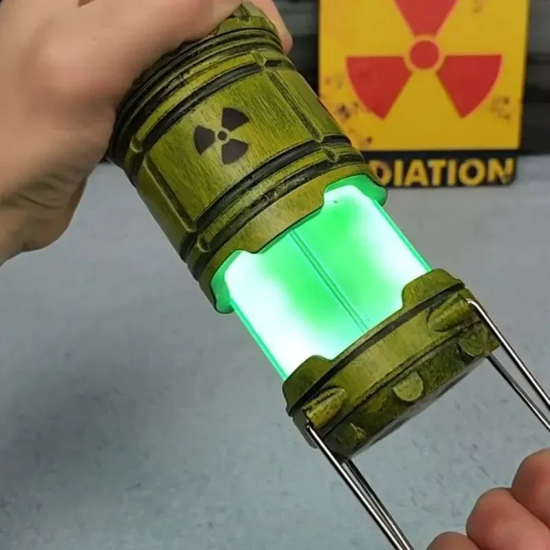 Mini Simulation Nuclear Reactor Lantern - Handheld Camping & Night Light Gift