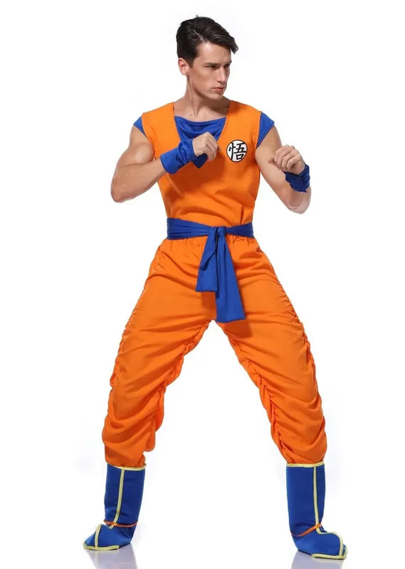 Goku Cosplay Costumes for Men - Turtle and Piccolo Role Play Outfits