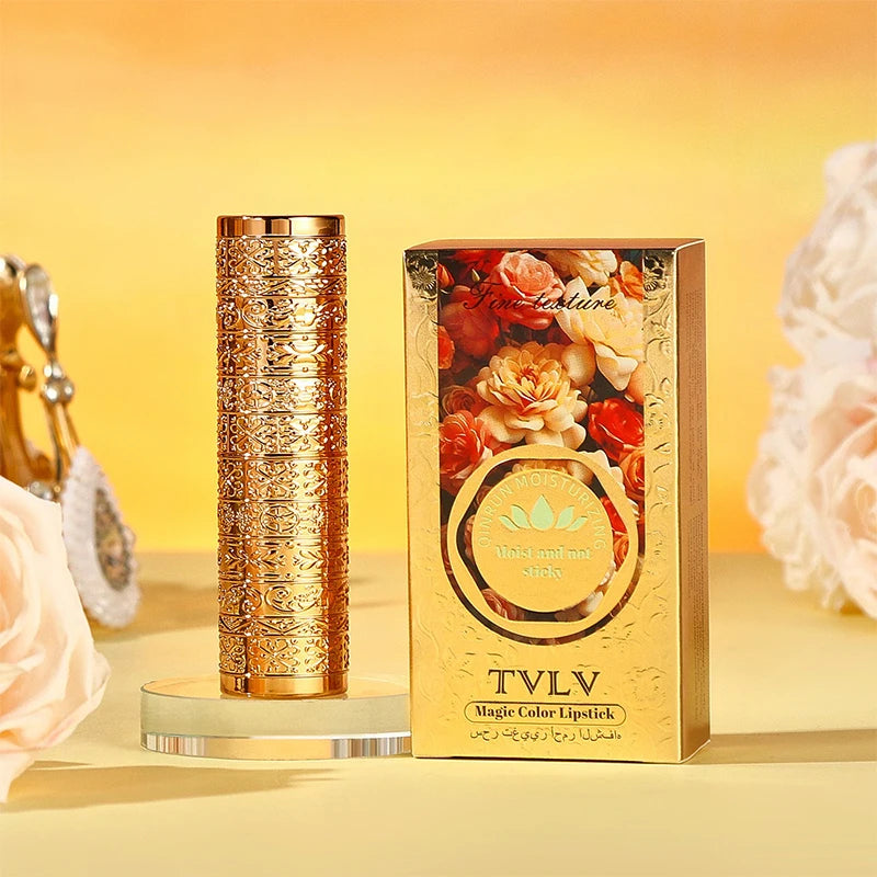 Color-Changing Petal Lipstick for Women Moisturizing Long-Lasting Lip Balm