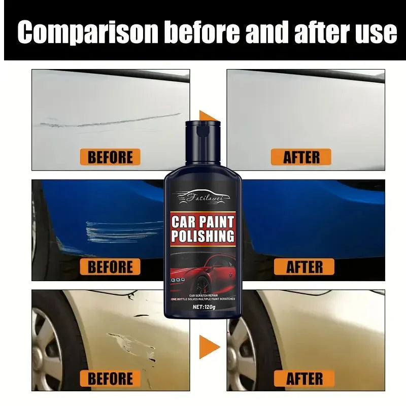 Car Scratch Repair & Polishing Wax - All Vehicle Paint Restoration