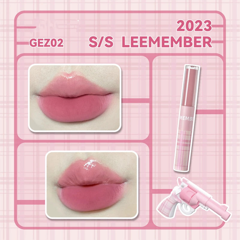 Long-Lasting Waterproof Lip Tint & Lip Gloss Set - Matte Lip Makeup